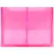 JAM Paper 9.75" x 13" Plastic Elastic Band Closure Expansion Envelopes, 12ct.